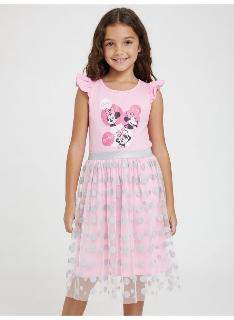 Minnie Mouse | Tulle Dress | Pink - Image 1